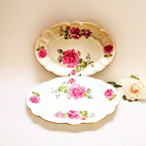 Roosimustriga portselan liud - Union T Czecho-Slovakia