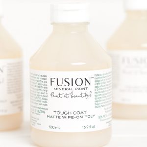 FUSION™  Mineral Paint Tough Coat™ Clear Matte Wipe on Poly 500 ml