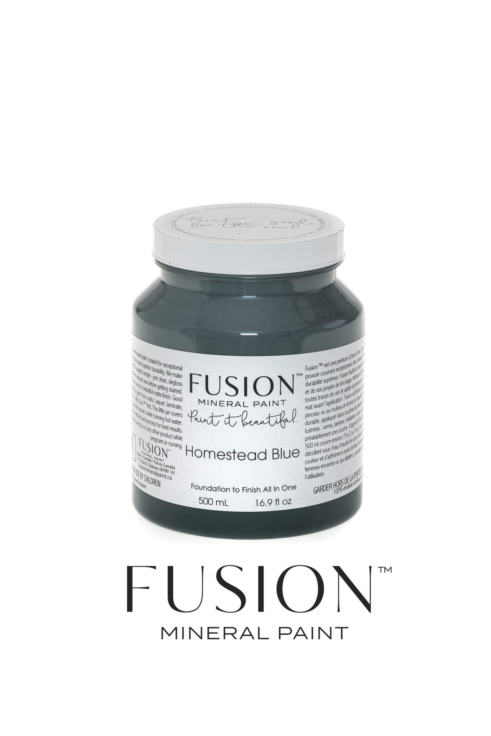FUSION™ Mineral Paint Homestead Blue 500 ml - Image 2