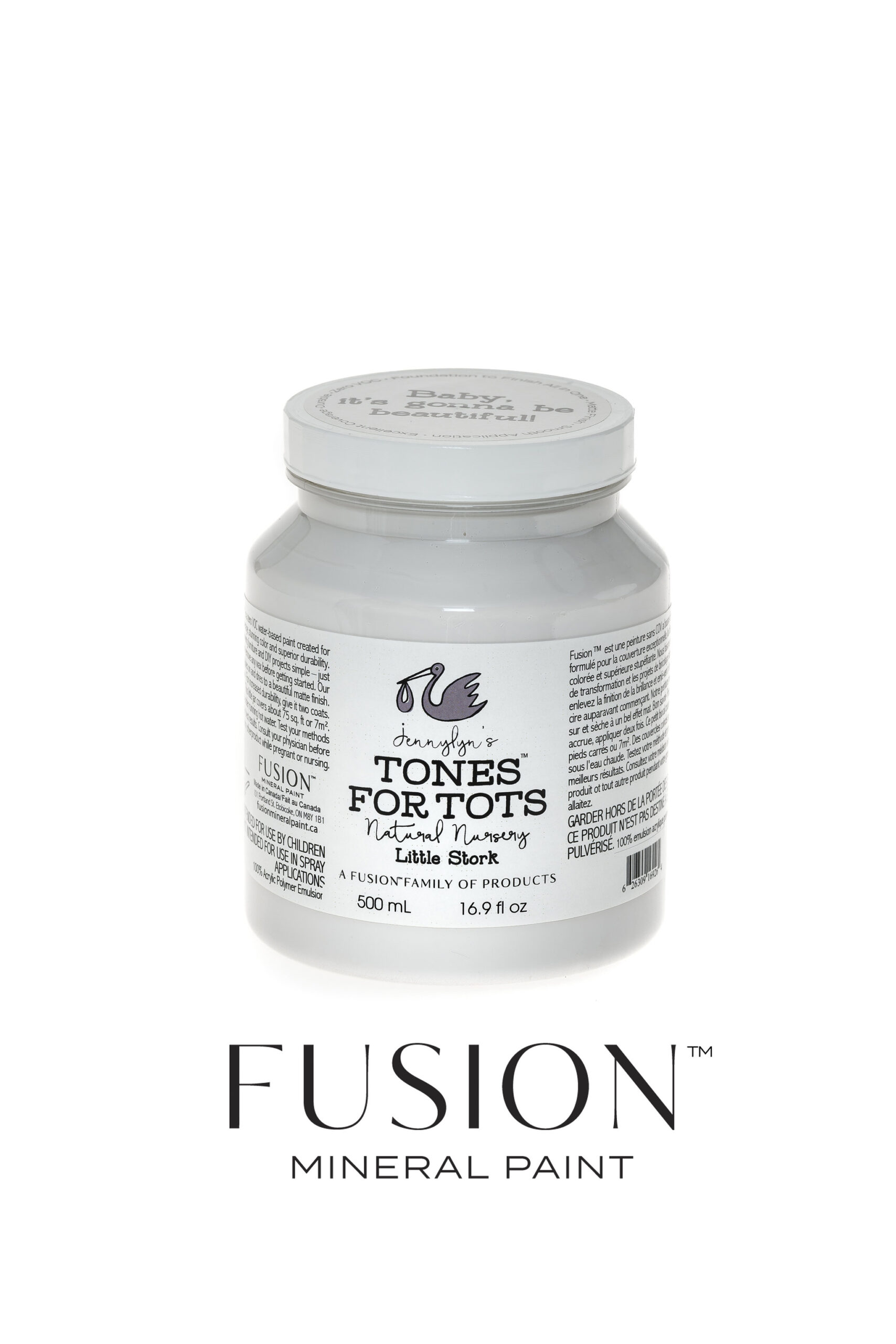 FUSION™ Mineral Paint Little Stork 500 ml - Image 3