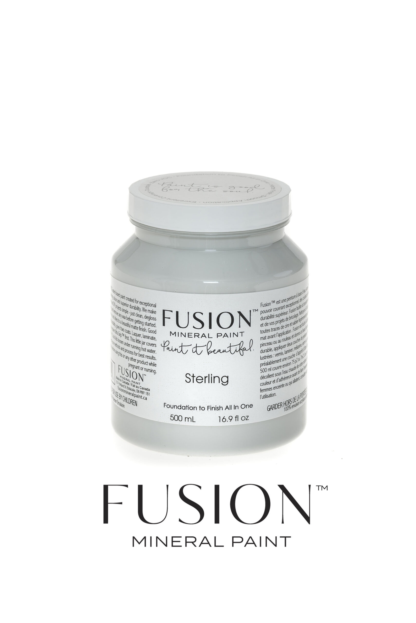 FUSION™ Mineral Paint Sterling 500 ml - Image 2