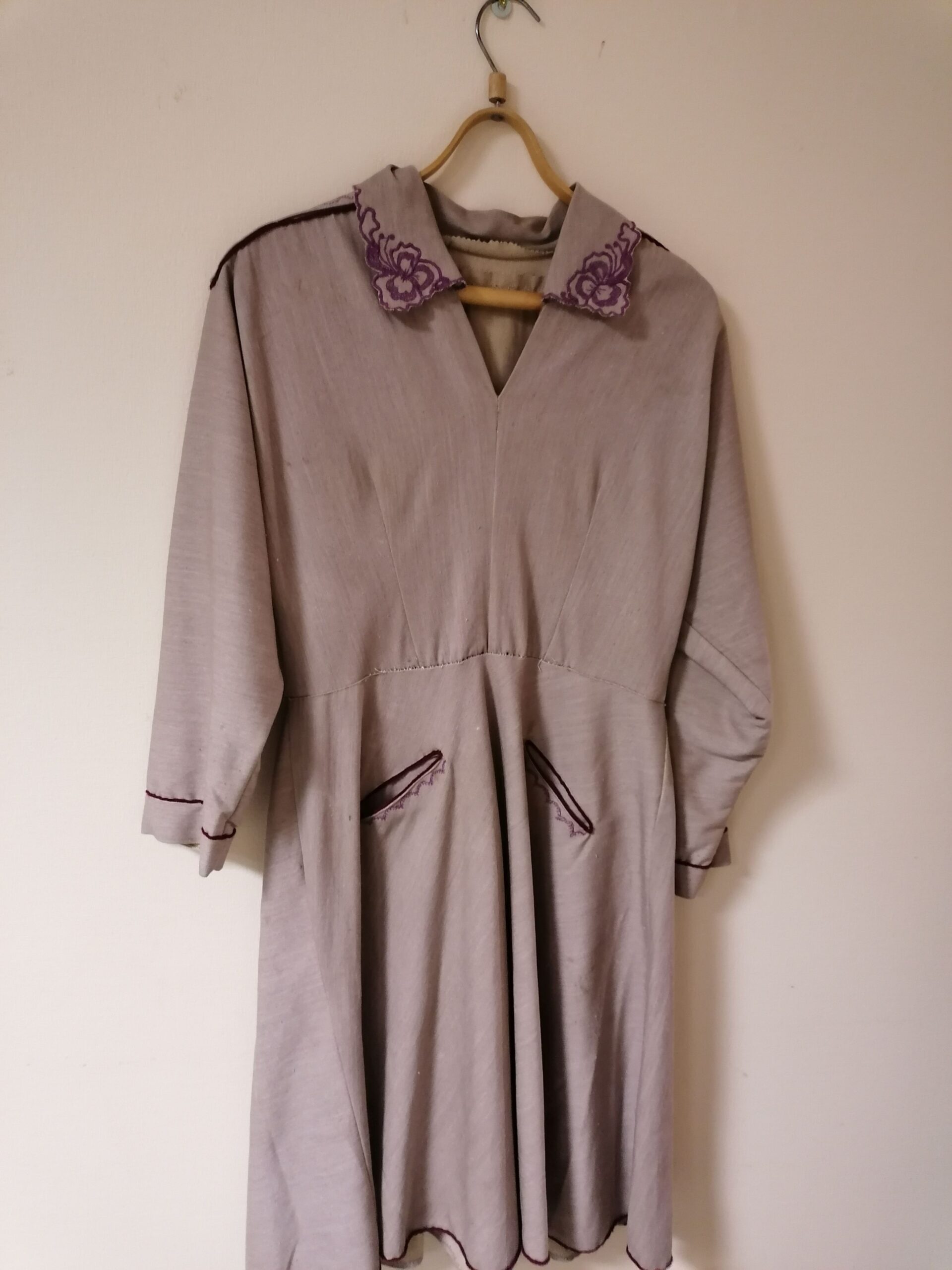 Tikanditega kleit/kimano.