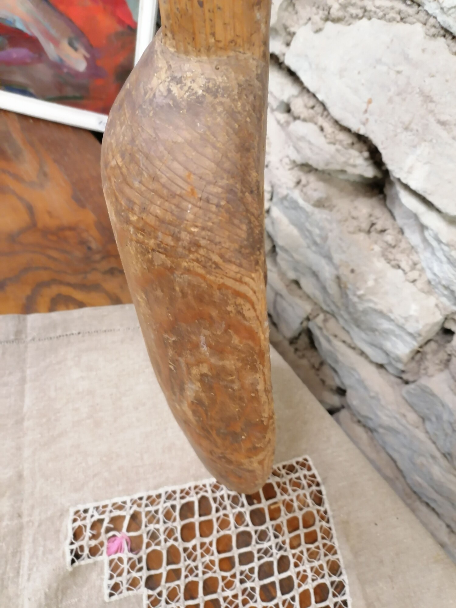 Puidust vana suur kühvel - Image 5