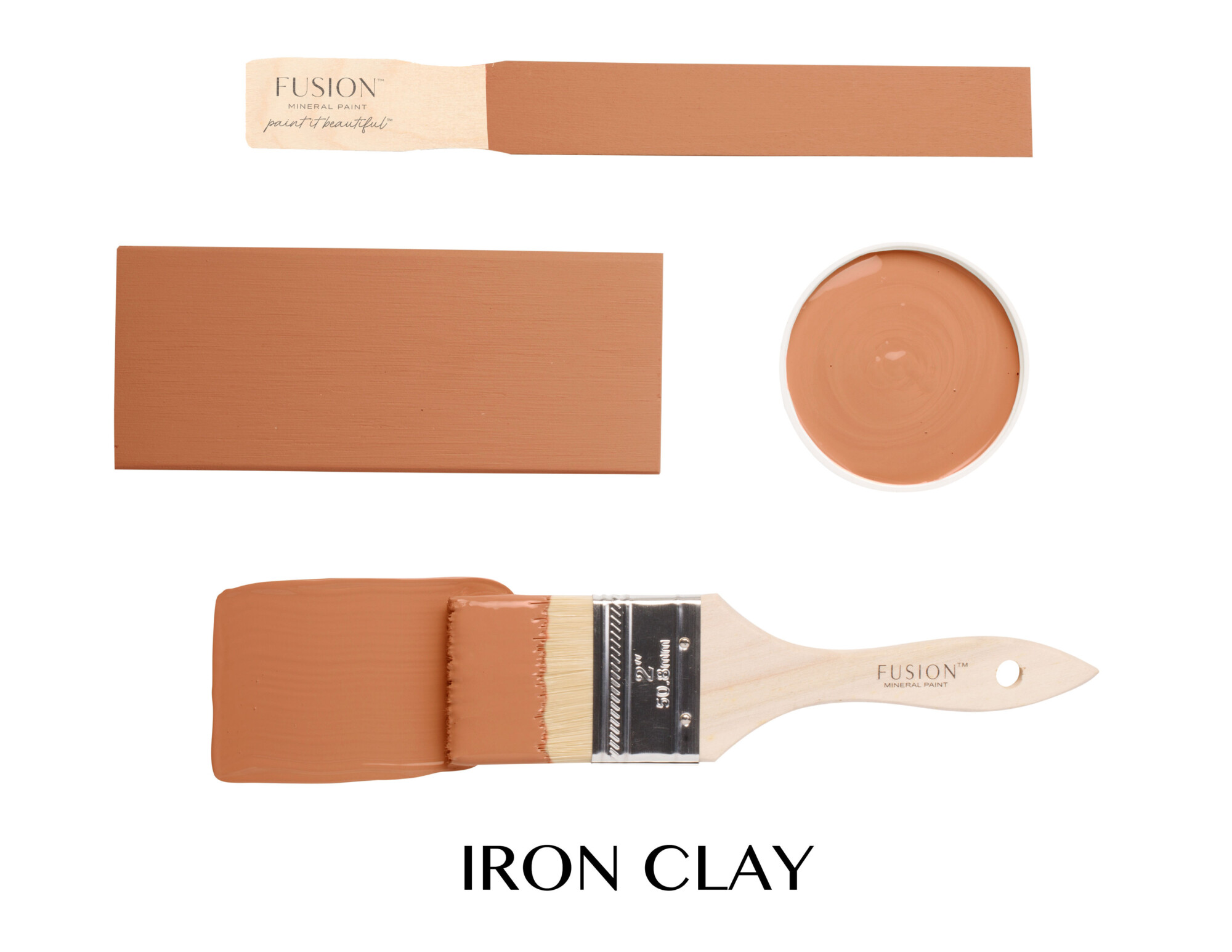FUSION™ Mineral Paint Iron Clay 500 ml