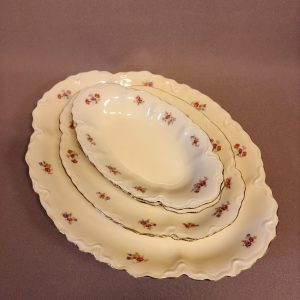 Portselanist vaagnad/liud RÖSTRAND 5 tk