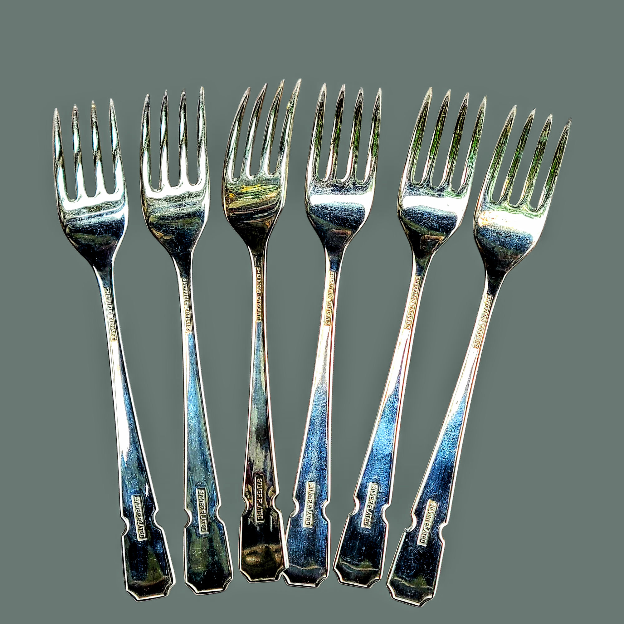 Hõbetatud söögiriistade komplekt - Richard Sheffield - Image 4