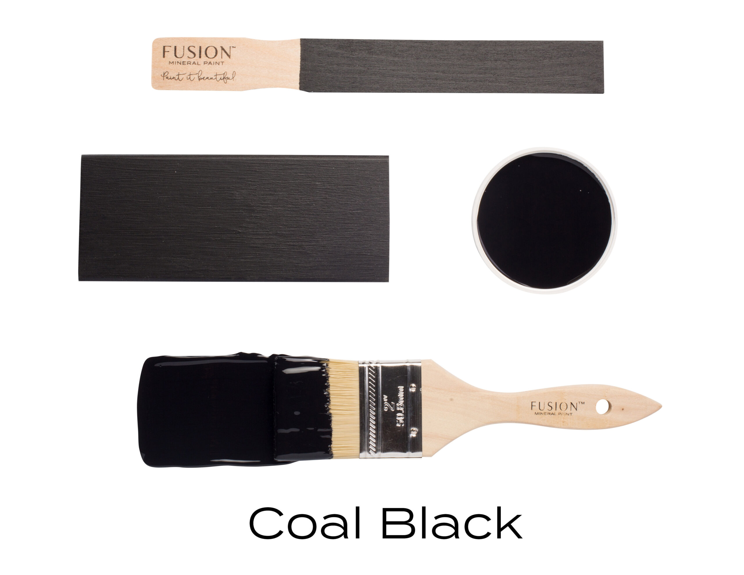 FUSION™ Mineral Paint Coal Black 500 ml