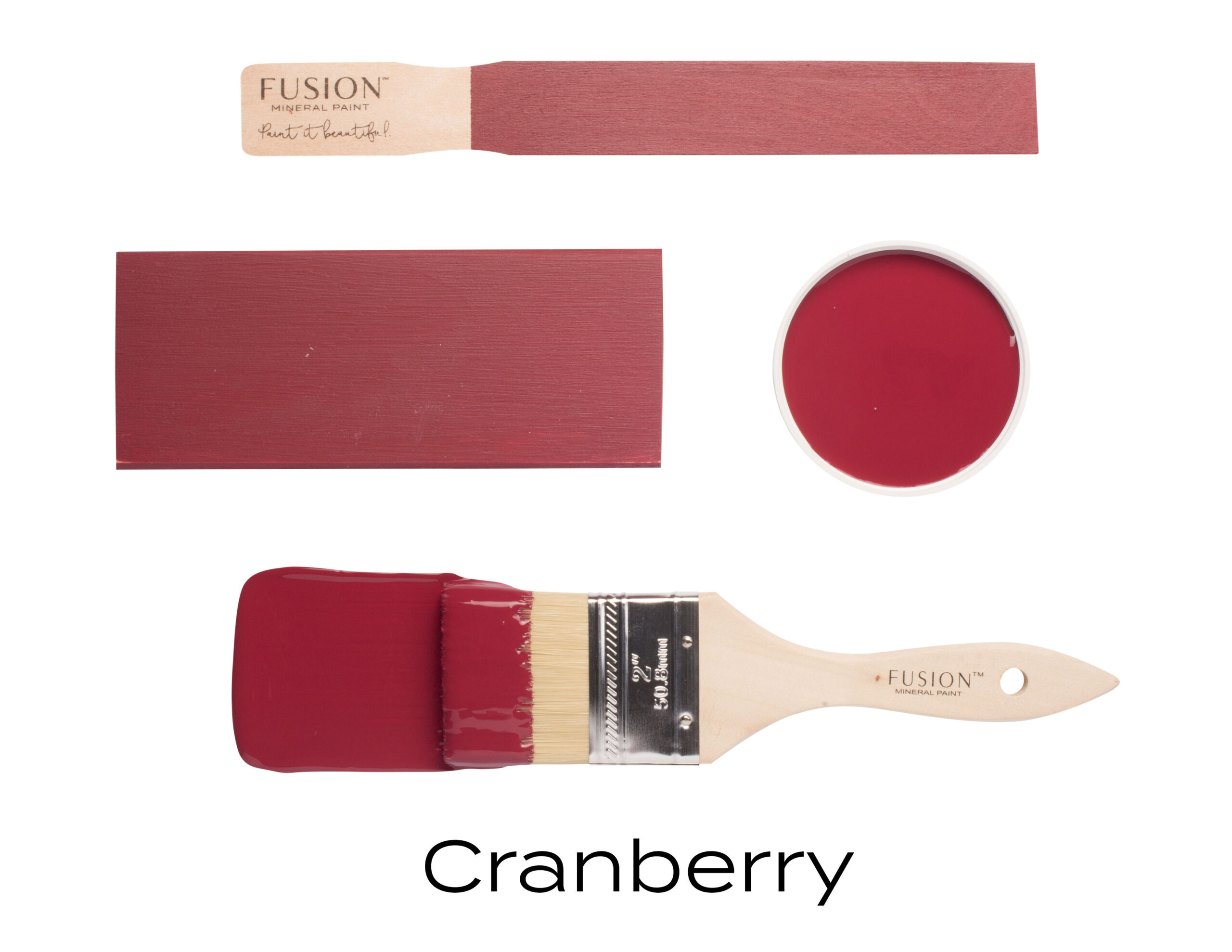 FUSION™ Mineral Paint Cranberry 500 ml