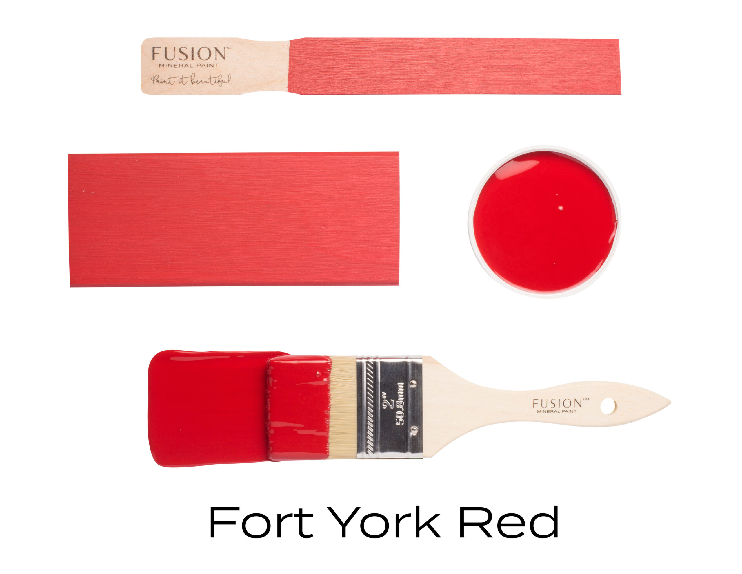 FUSION™ Mineral Paint Fort York Red 500 ml