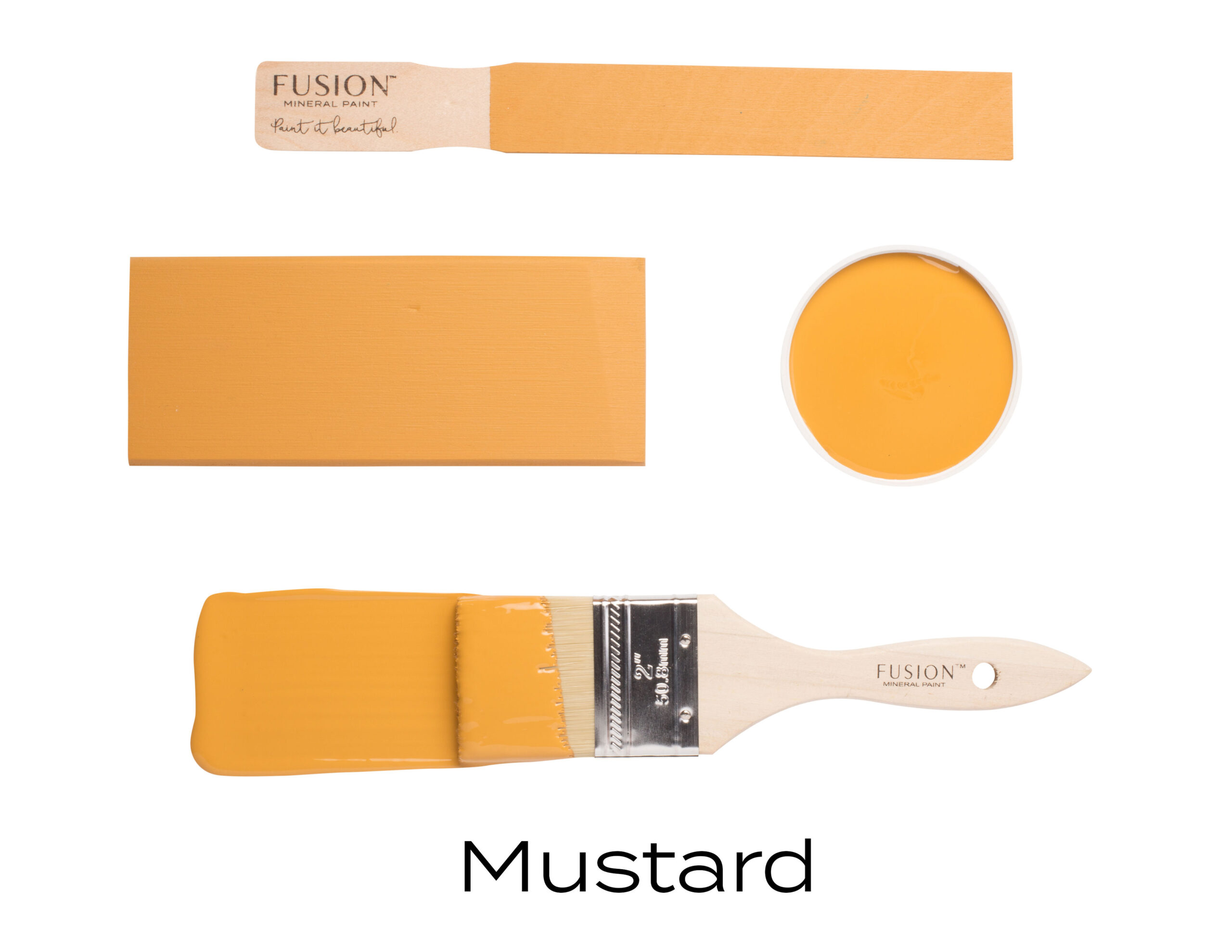 FUSION™ Mineral Paint Mustard 500 ml