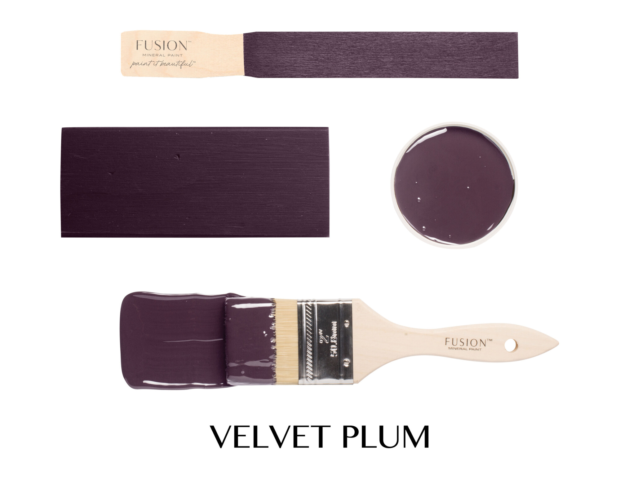 FUSION™ Mineral Paint Velvet Plum 500 ml.