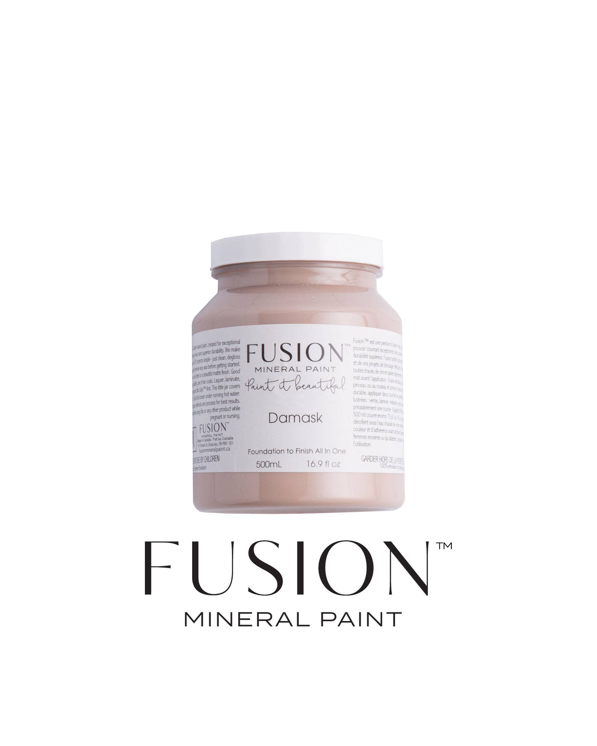 FUSION™ Mineral Paint Damask 500 ml - Image 2
