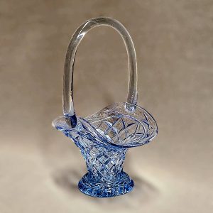 Dekoratiivne klaasist korv