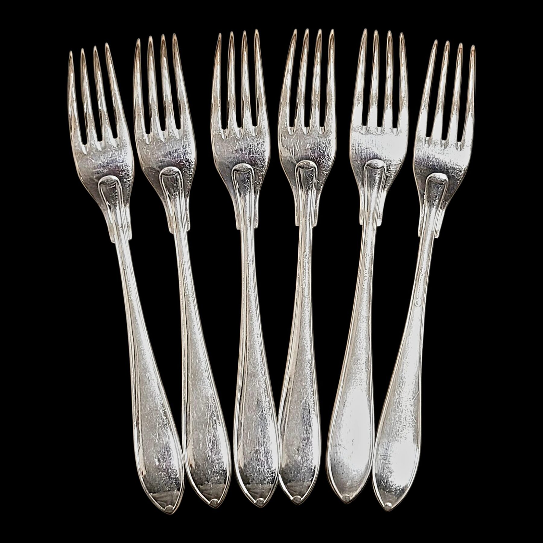 Hõbetatud vintage noad ja kahvlid - Image 4