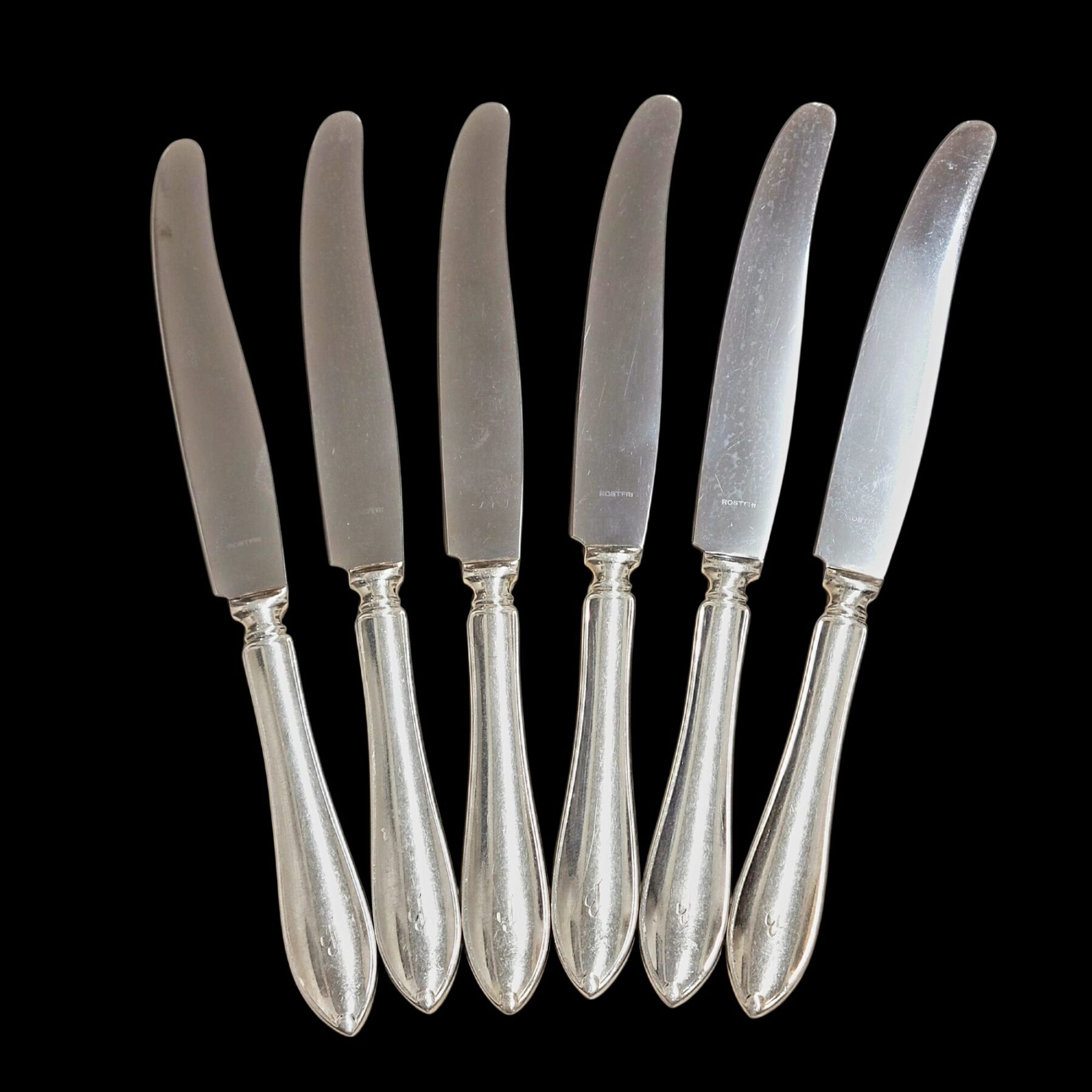 Hõbetatud vintage noad ja kahvlid - Image 6