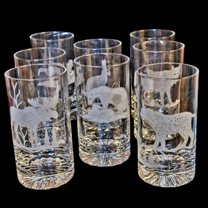 Metsloomade dekooriga morsiklaas