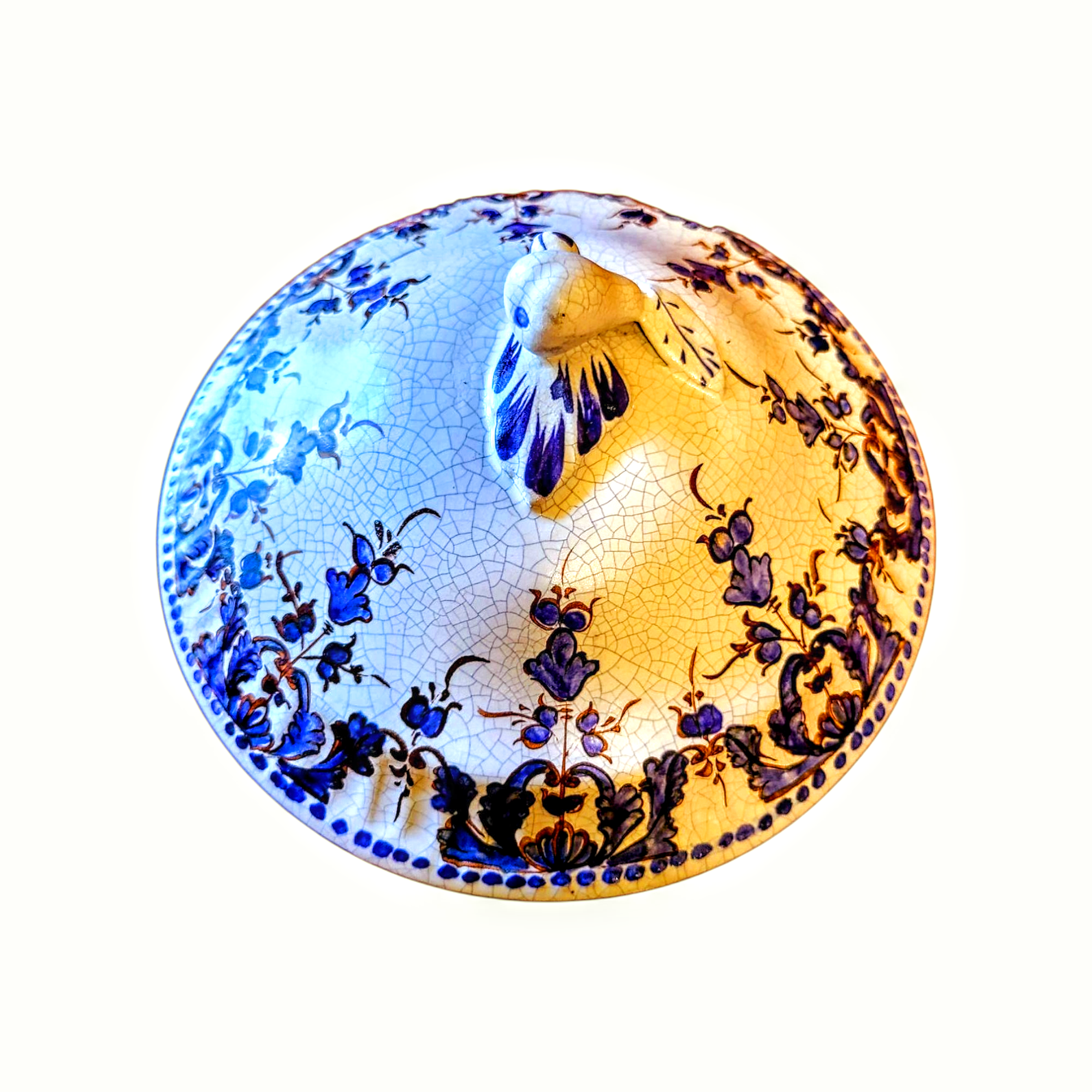 Portugali keraamiline supitirin väikese kulbiga - Image 6